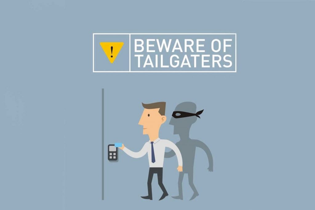 Physical breaches and tailgating